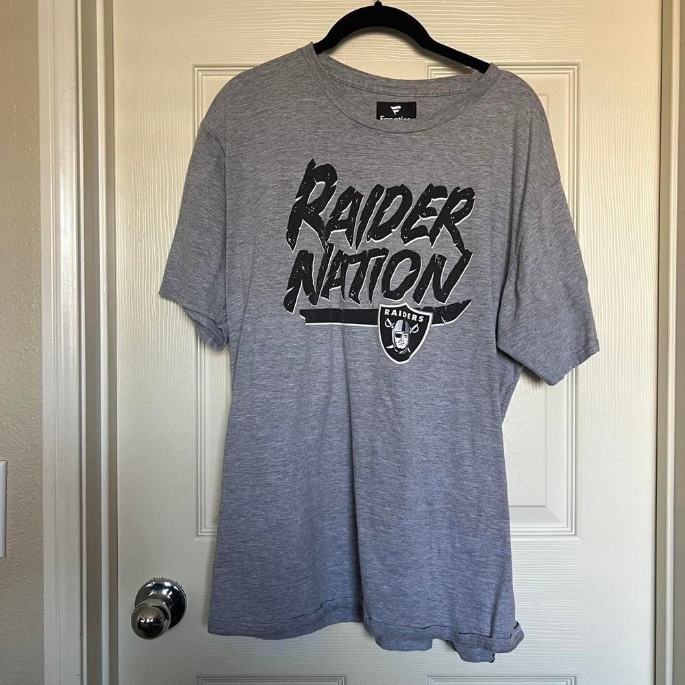 Raider nation tshirt
